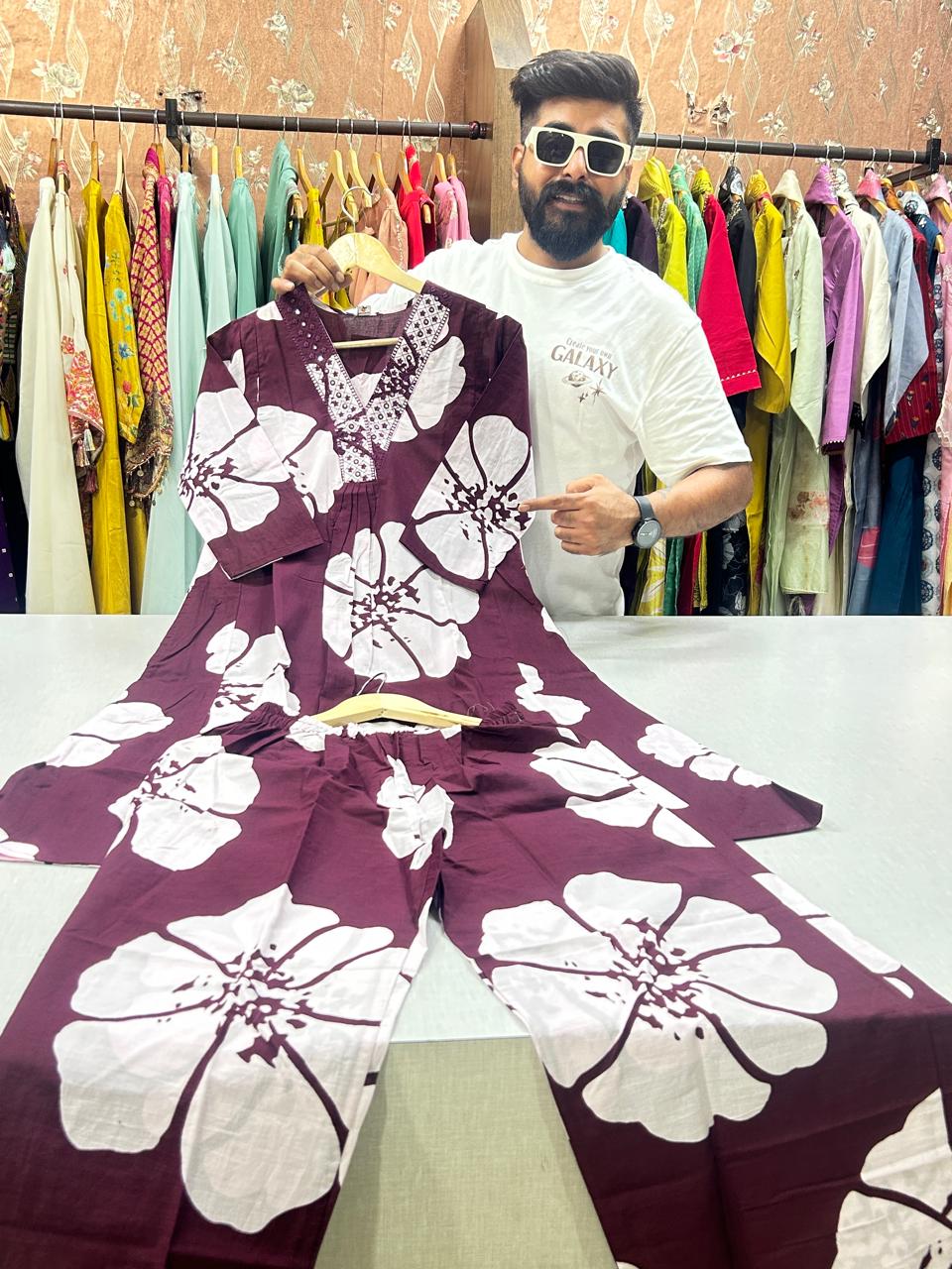 TWO PIECE STITCTED SUIT